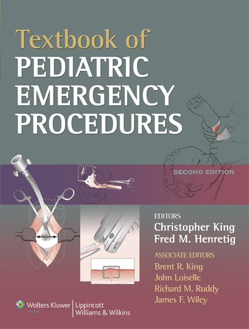 Textbook of Pediatric Emergency Procedures-ISBN: 9780781753869