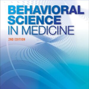 Behavioral Science in Medicine-ISBN: 1609136640