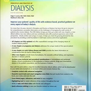 Henrich's Principles and Practice of Dialysis-ISBN: 9781496318206