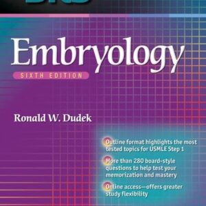 BRS Embryology (Board Review Series)-ISBN: 9781451190380