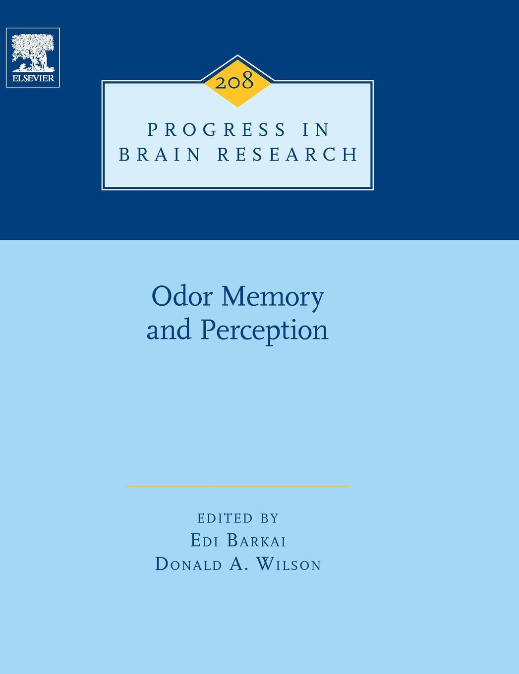 Odor Memory and Perception (Volume 208) (Progress in Brain Research