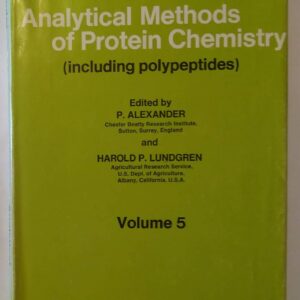A Laboratory Manual of Analytical Methods of Protein Chemistry - Including Polypeptides - Volume 5