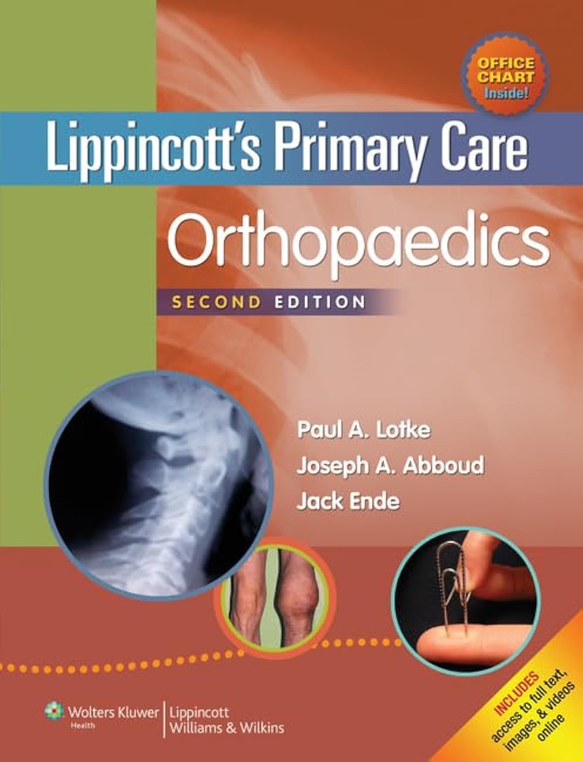 Lippincott's Primary Care Orthopaedics-ISBN: 9781451173215