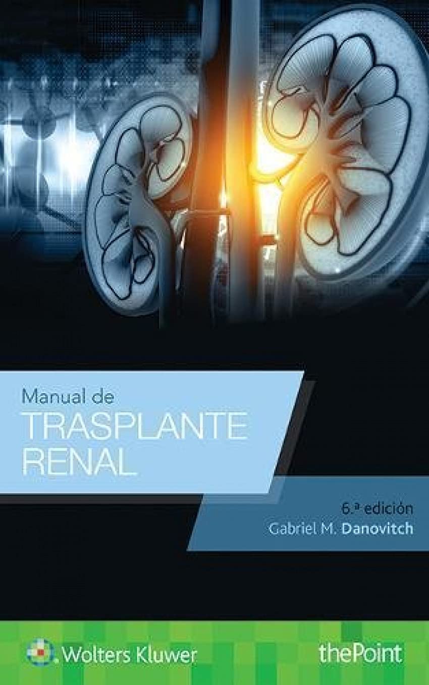 Manual de trasplante renal (Spanish Edition)-ISBN: 9788417033323