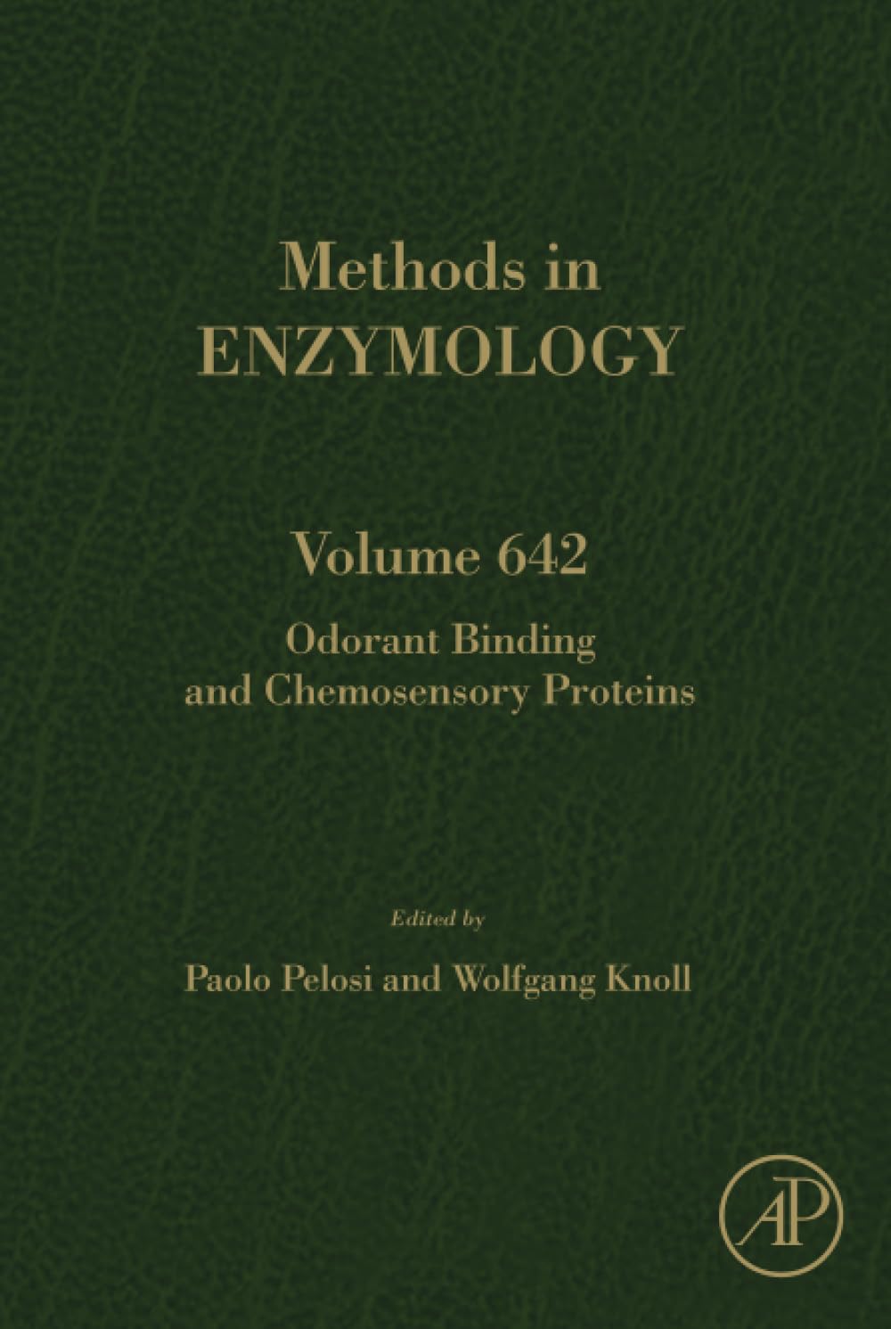 Odorant Binding and Chemosensory Proteins (Volume 642) (Methods in Enzymology