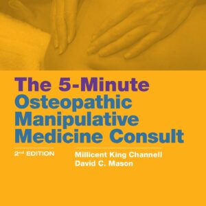 5 Minute Osteopathic Manipulative Medicine Consult (The 5-Minute Consult Series)-ISBN: 9781496396501