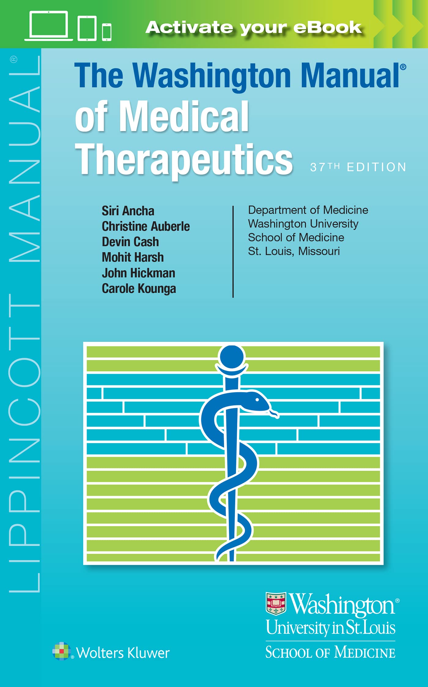 The Washington Manual of Medical Therapeutics-ISBN: 9781975190620