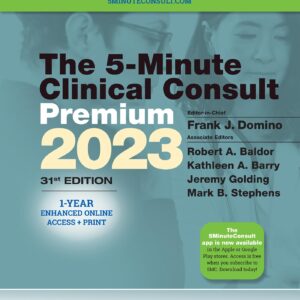 5-Minute Clinical Consult 2023 (Premium): Print + eBook with Multimedia (The 5-Minute Consult Series)-ISBN: 9781975191542