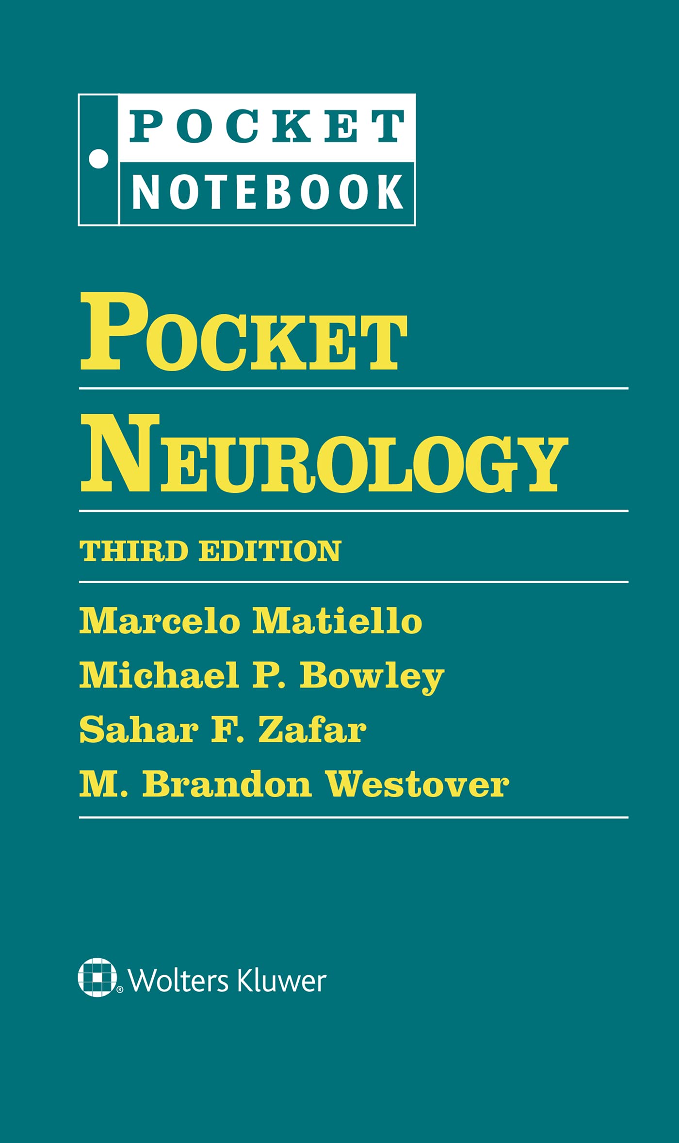 Pocket Neurology (Pocket Notebook Series)-ISBN: 9781975169039