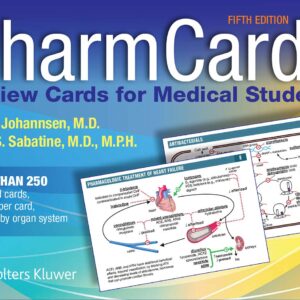 Pharmcards: Review Cards for Medical Students-ISBN: 9781496384287