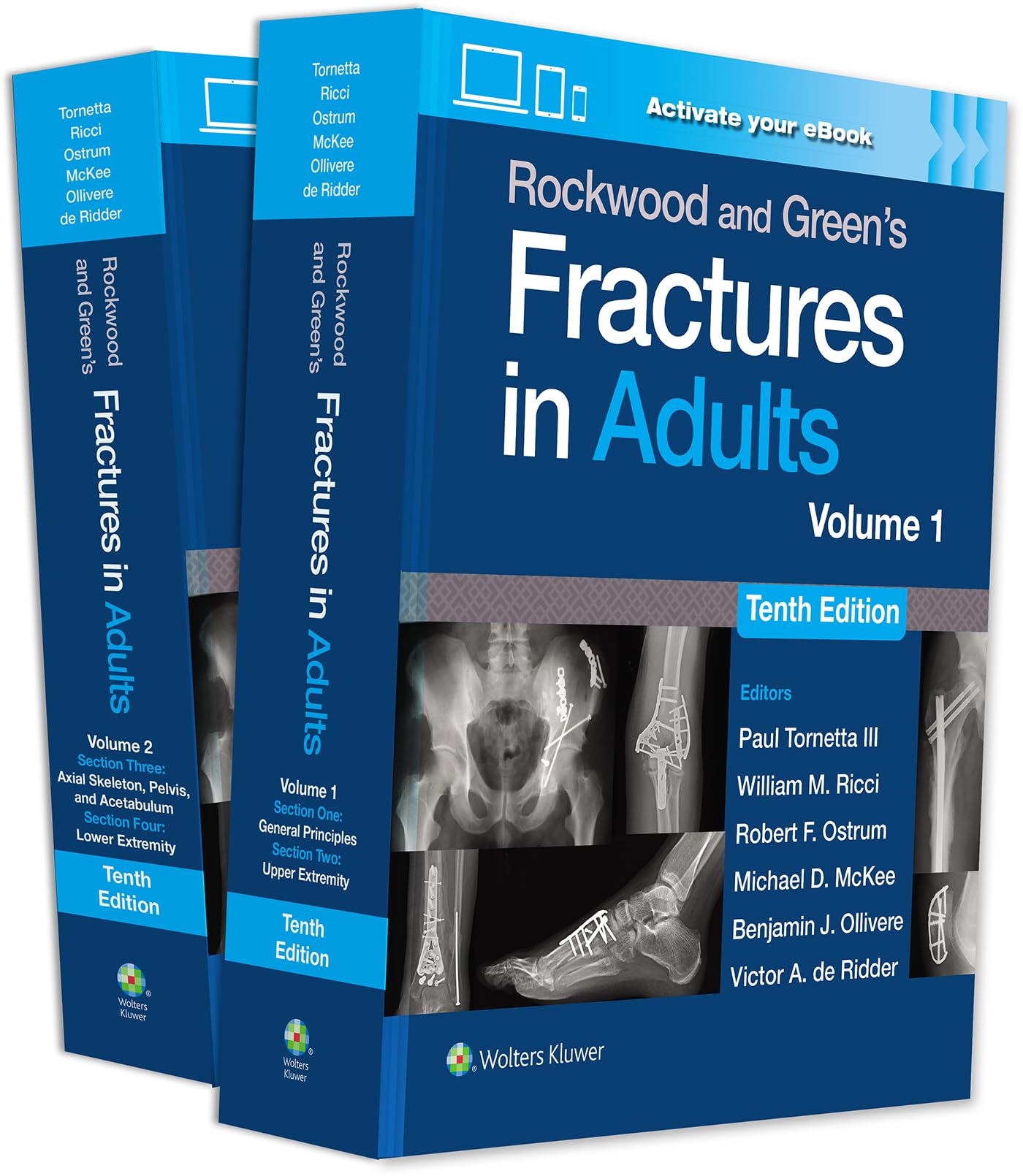 Rockwood and Green's Fractures in Adults: Print + eBook with Multimedia-ISBN: 9781975211608