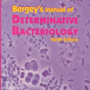 Bergey's Manual of Determinative Bacteriology-ISBN: 9780683006032