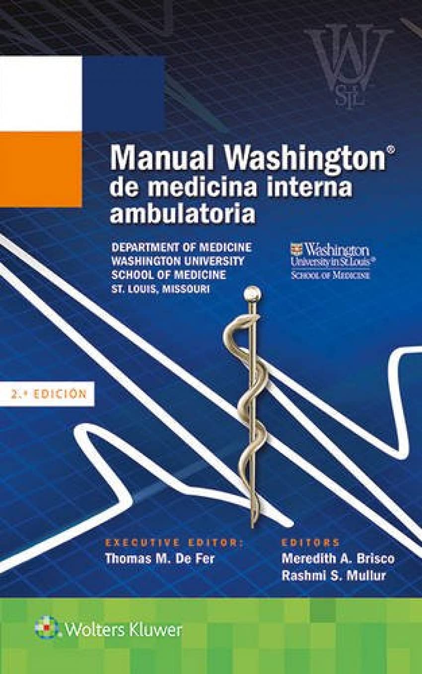 Manual Washington de medicina interna ambulatoria (Spanish Edition)-ISBN: 9788416353620