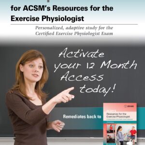 PrepU for ACSM's Resources for the Exercise Physiologist-ISBN: 9781975180676