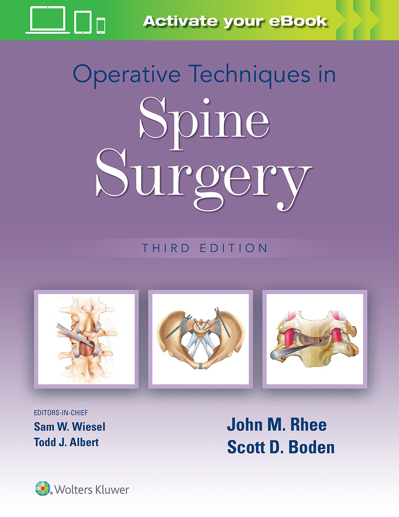 Operative Techniques in Spine Surgery-ISBN: 9781975172138