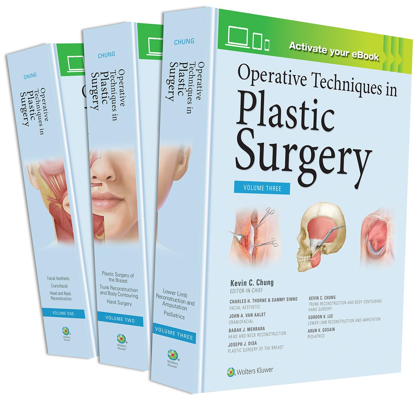 Operative Techniques in Plastic Surgery-ISBN: 9781496339508