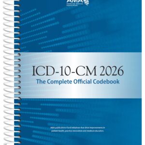 ICD-10-CM 2026: The Complete Official Codebook-ISBN: 9781640163263
