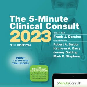 5-Minute Clinical Consult 2023: Print + eBook with Multimedia (The 5-Minute Consult Series)-ISBN: 9781975191559