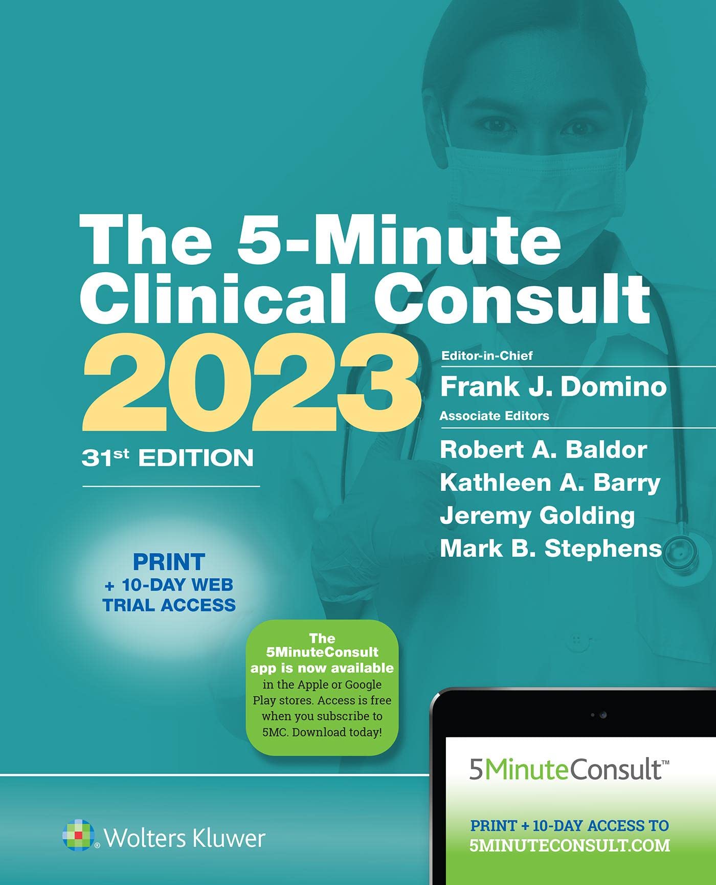 5-Minute Clinical Consult 2023: Print + eBook with Multimedia (The 5-Minute Consult Series)-ISBN: 9781975191559