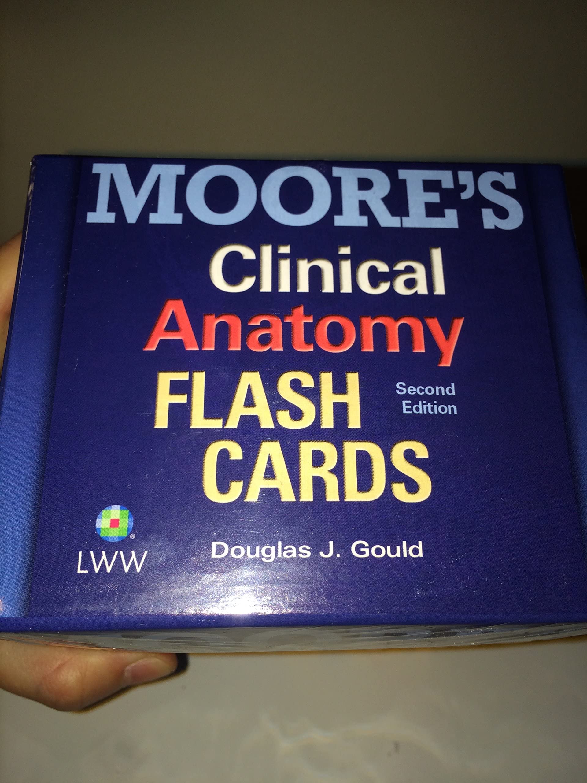 Moore's Clinical Anatomy Flash Cards-ISBN: 9781451173352