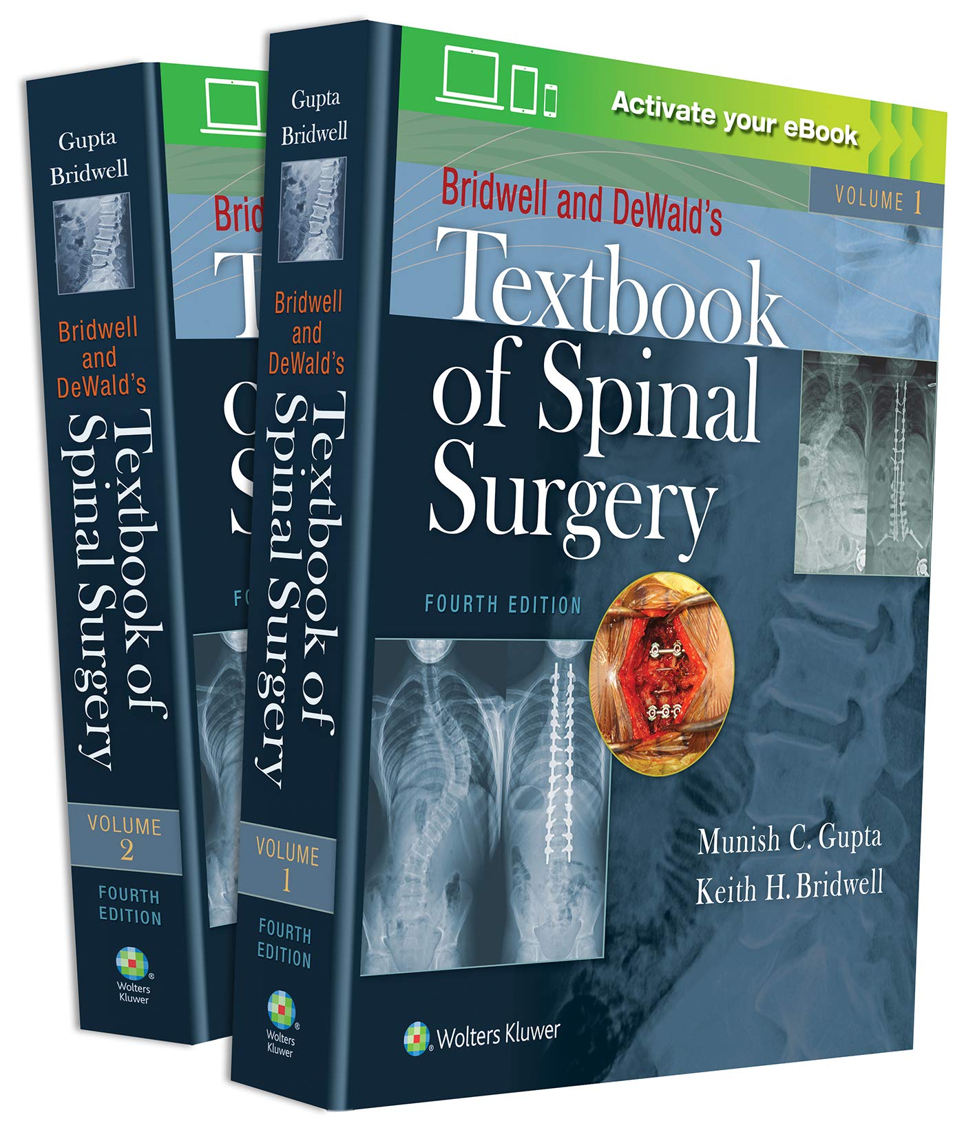 Bridwell and DeWald's Textbook of Spinal Surgery-ISBN: 9781496386489