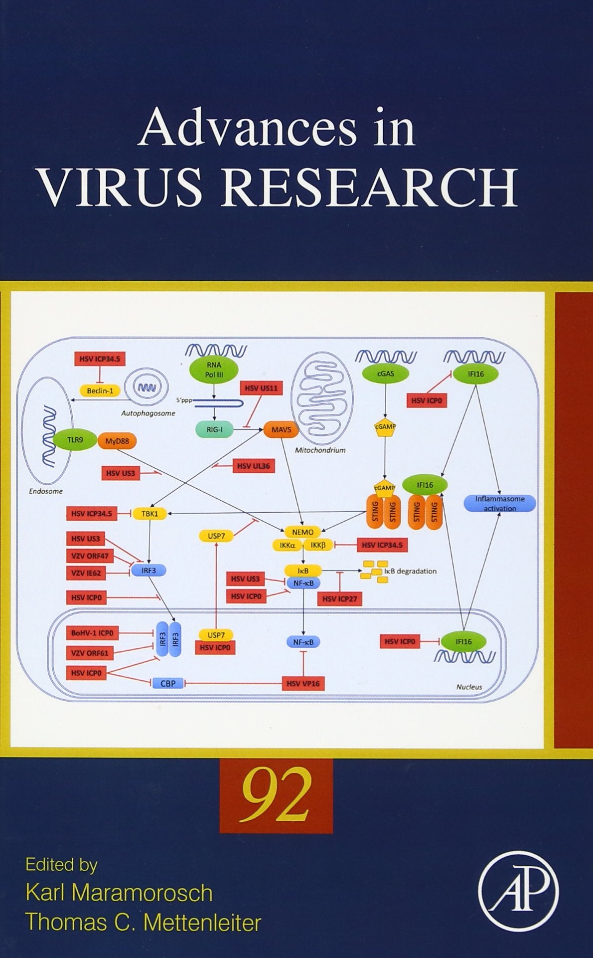 Advances in Virus Research (Volume 92)