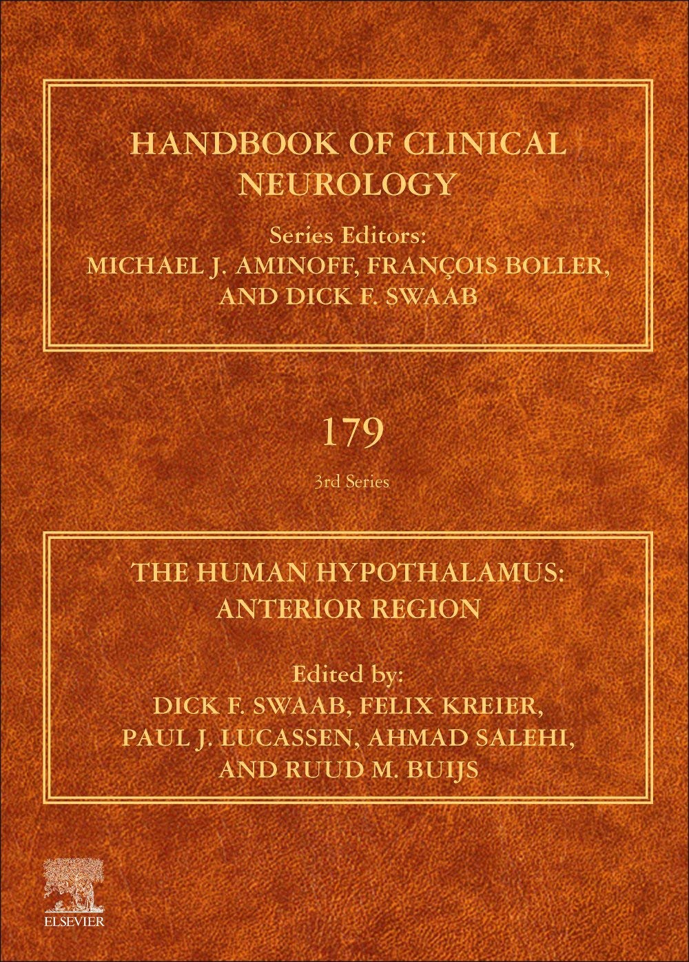 The Human Hypothalamus: Anterior Region (Volume 179) (Handbook of Clinical Neurology