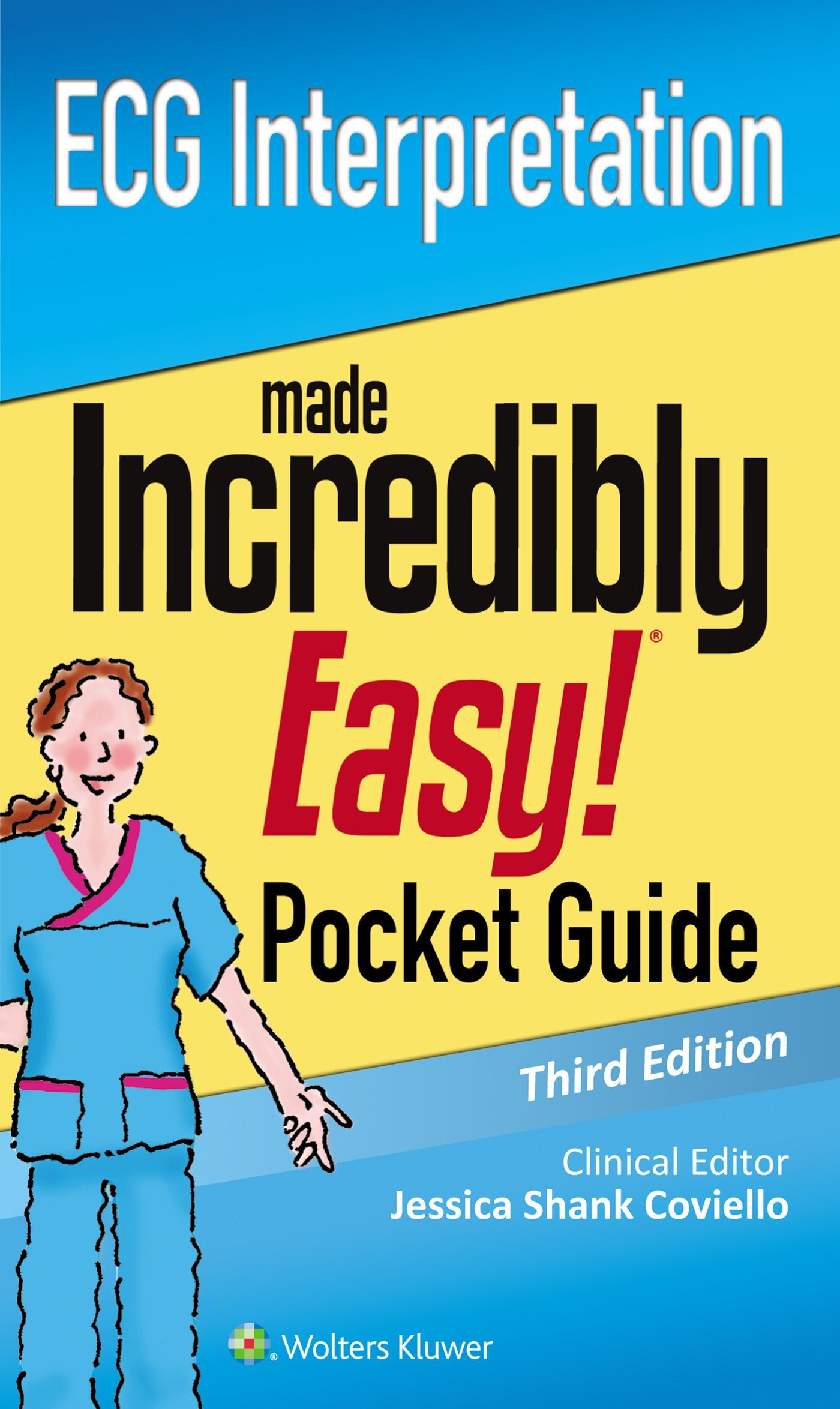 ECG Interpretation: An Incredibly Easy Pocket Guide (Incredibly Easy! Series®)-ISBN: 9781496352163