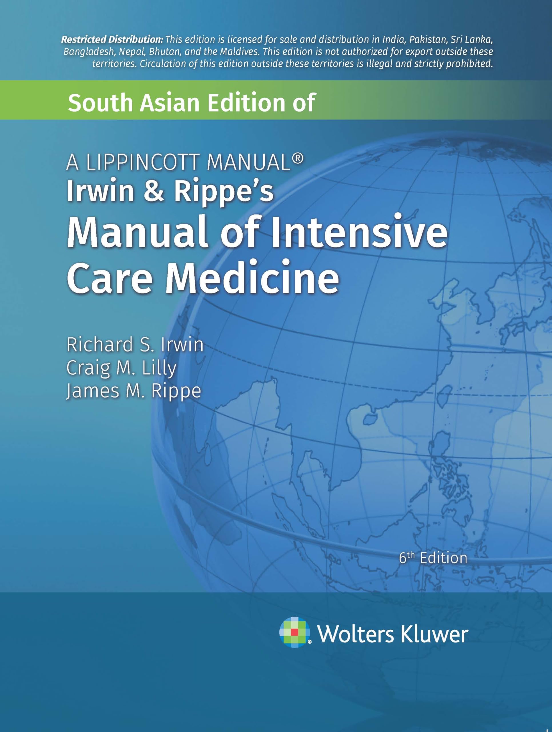 Irwin & Rippe's Manual of Intensive Care Medicine-ISBN: 9781451185003
