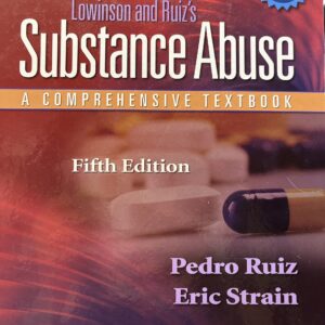Lowinson and Ruiz's Substance Abuse: A Comprehensive Textbook-ISBN: 9781605472775