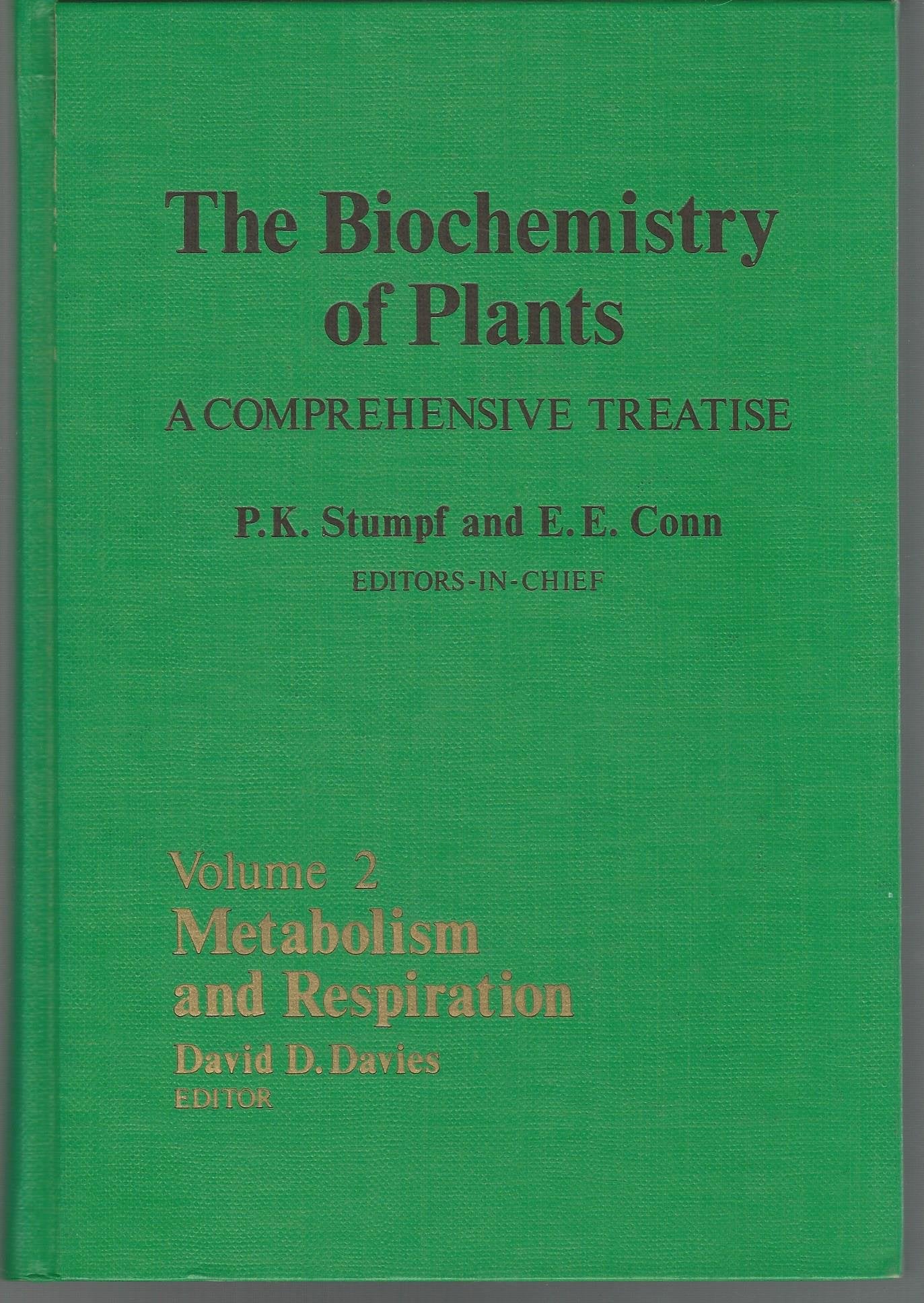 The Biochemistry of Plants: A Comprehensive Treatise